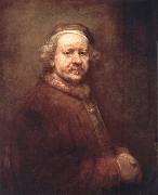 REMBRANDT Harmenszoon van Rijn Self-Portrait at the Age of 63,1669 oil painting reproduction